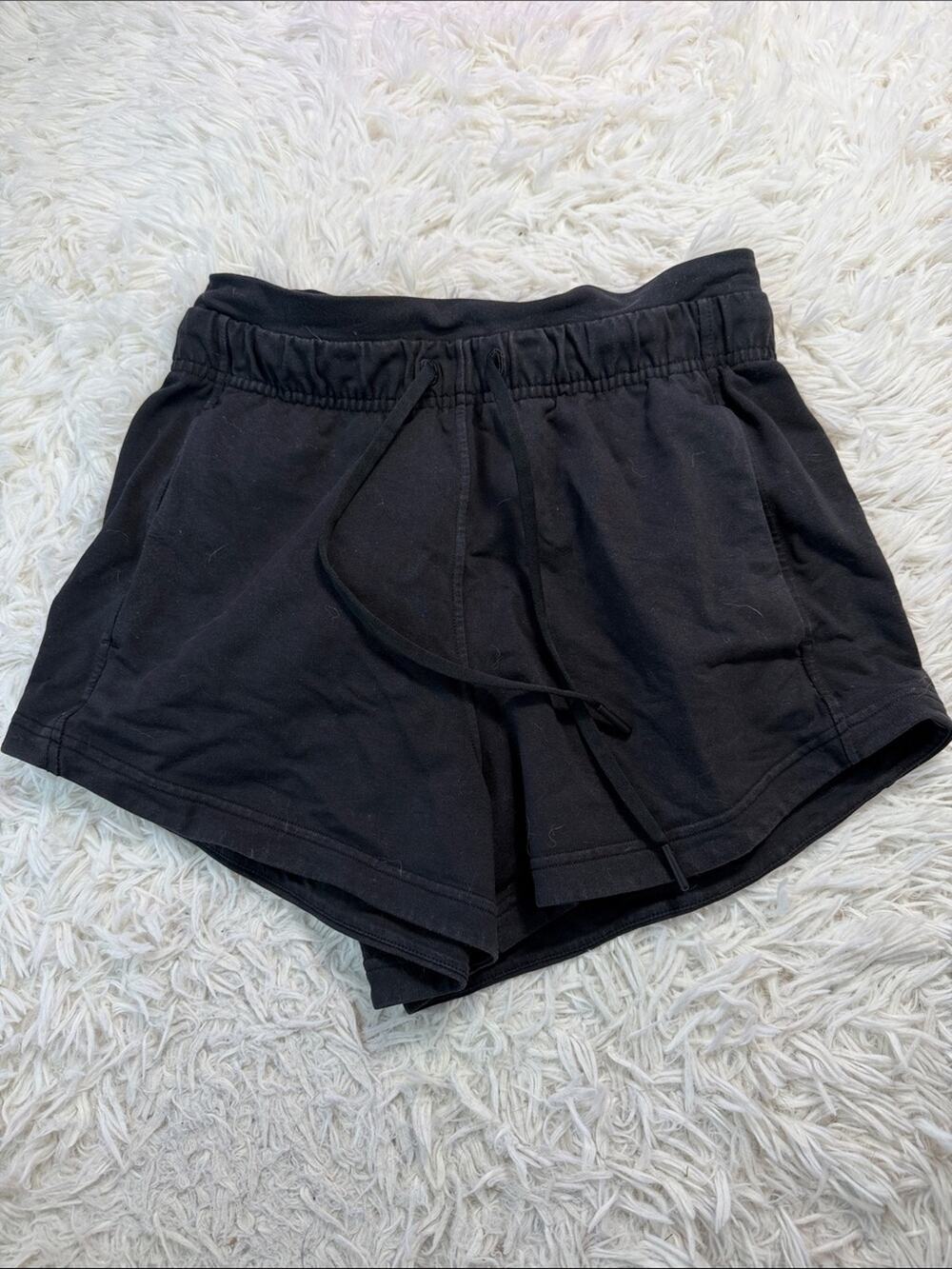 Lululemon Inner Glow Short 3" *Terry Black